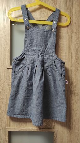 Sukienka coccodrillo 116, jeansowa