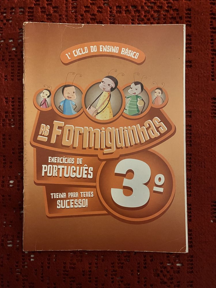 Formiguinhas - Livro de Exercícios de Português - 3.º Ano