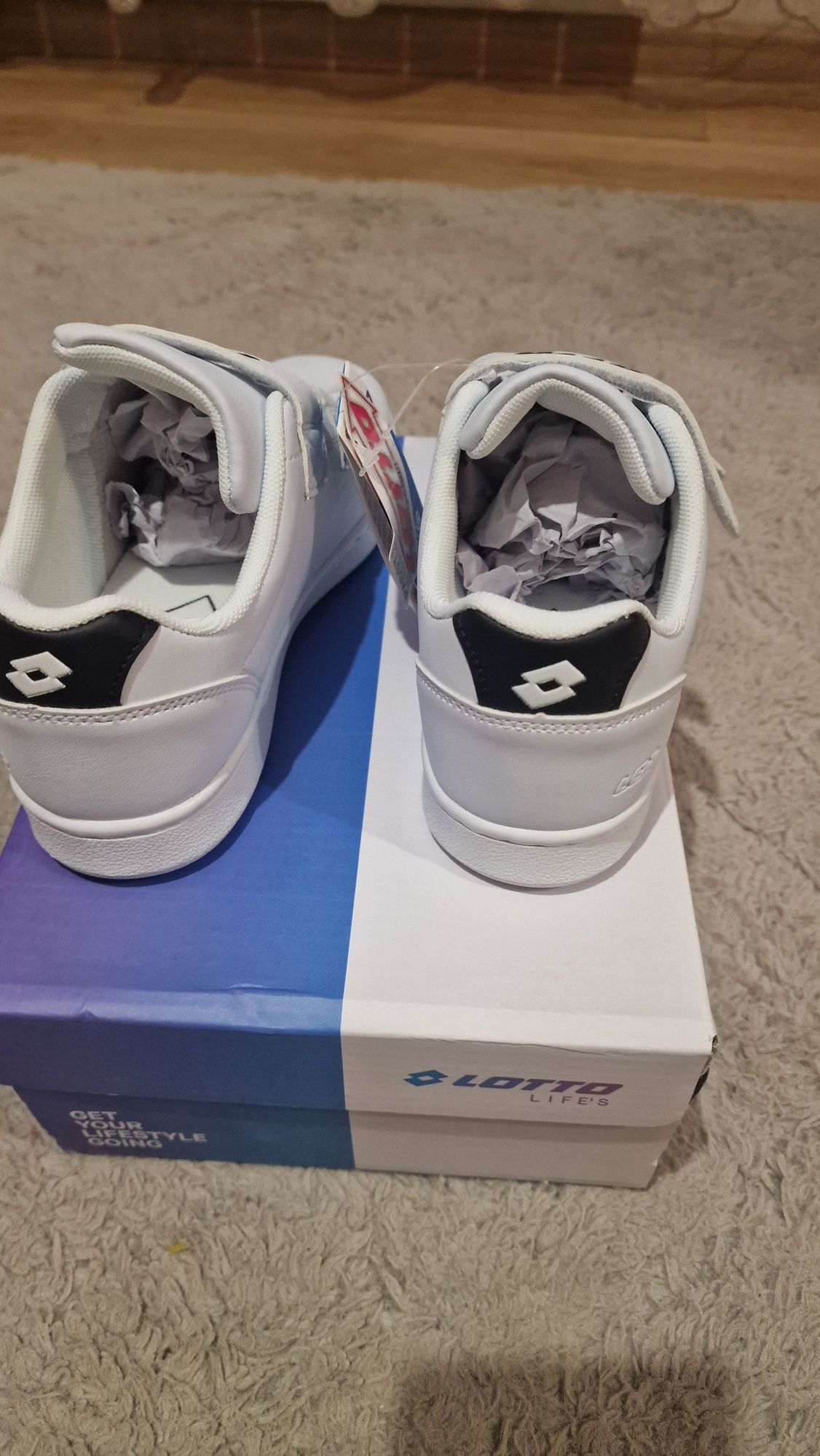 Buty Lotto Białe r. 34