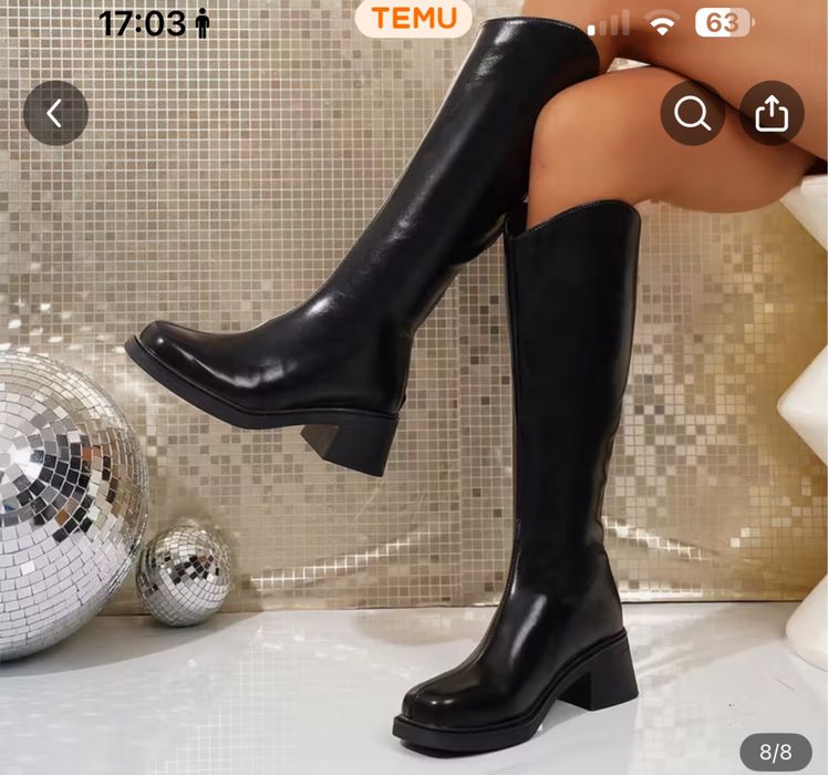 Buty - kozaki zimowe