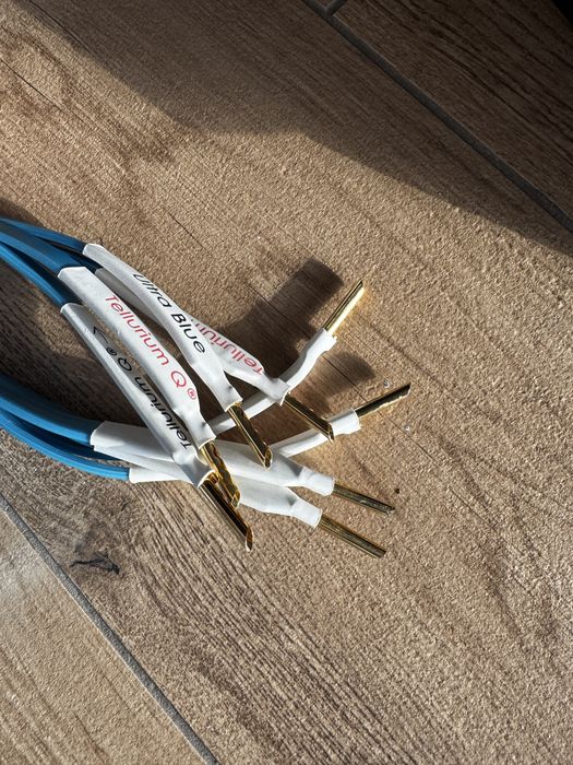 Kable Głośnikowe 3metry Tellurium Ultra Blue audio Hifi 3m