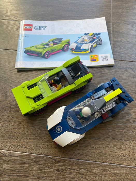 Lego City 60415 Police Car and Muscle Car Chase pościg