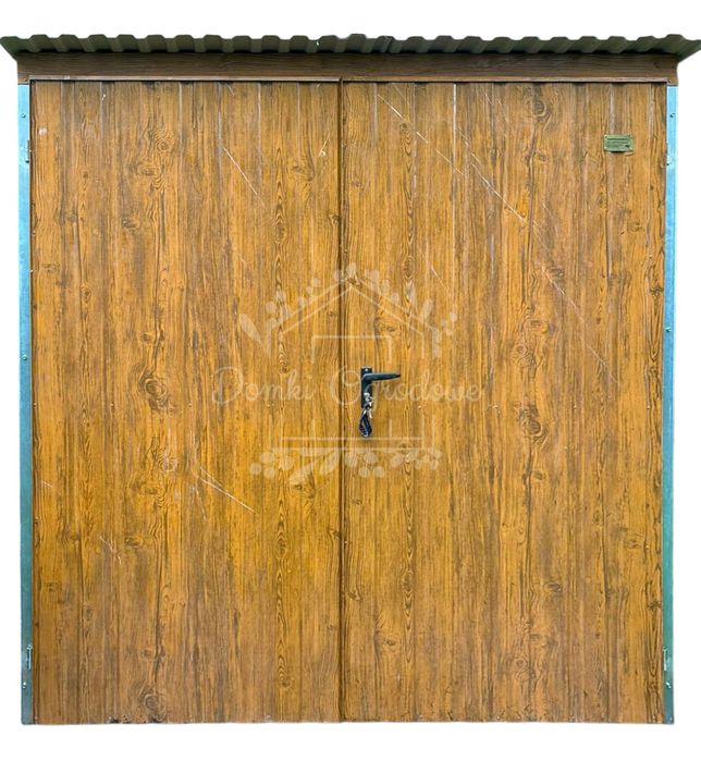 Schowek - domek ogrodowy 1,8x2,5  jasny orzech - drewnopodobny  ID1046