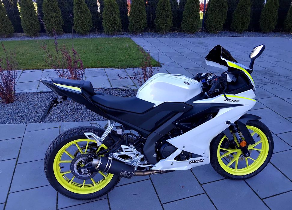 Yamaha YZF R 125 ,ABS,2020rok,17600km wydech Gianelli, zarejestrowany.