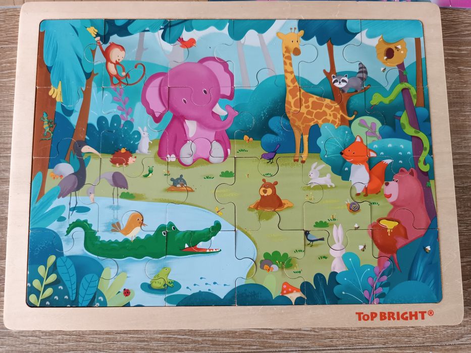 Puzzle 3+ Trefl 8szt.