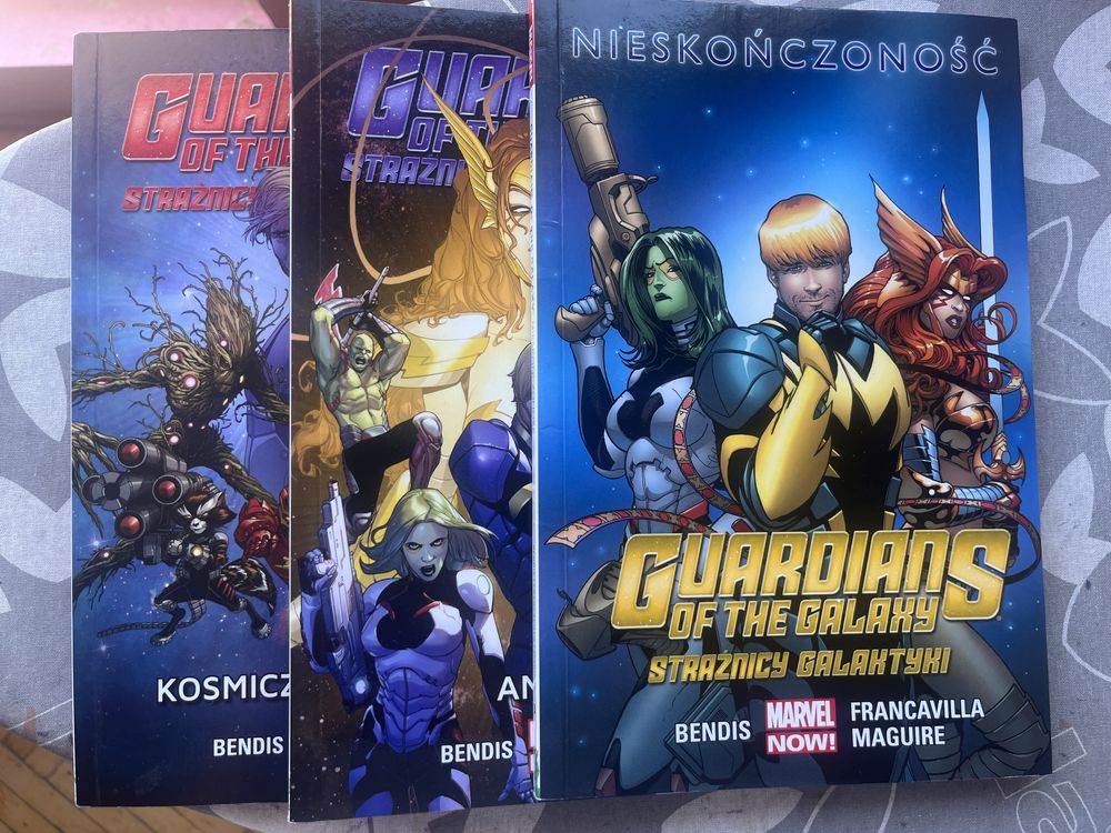 Guardians of the galaxy. Strażnicy galaktyki. Zestaw 3 komiksów