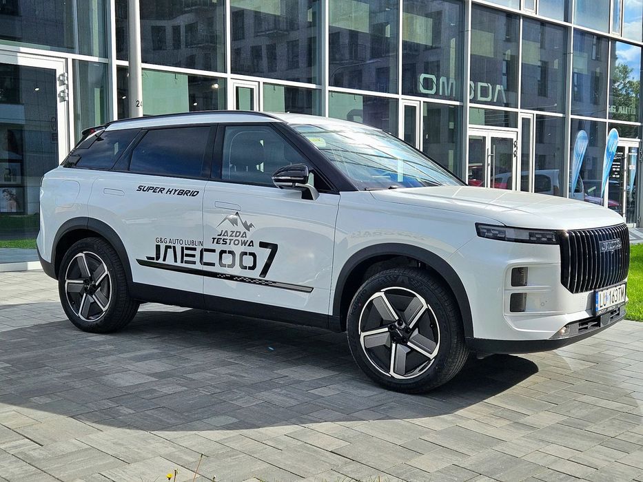 Jaecoo 7 Demo, PHEV od ręki, brązowy środek !! Opony zimowe w cenie