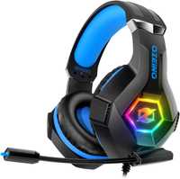 Игровые наушники с объемным звуком 7.1 RGB-подсветка Ozeino