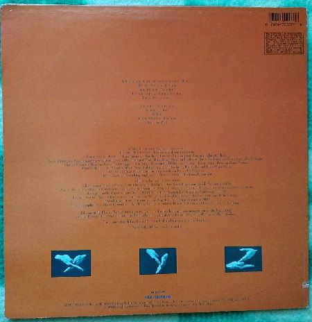 Andy Summers ‎ "XYZ" - 1987 - LP.