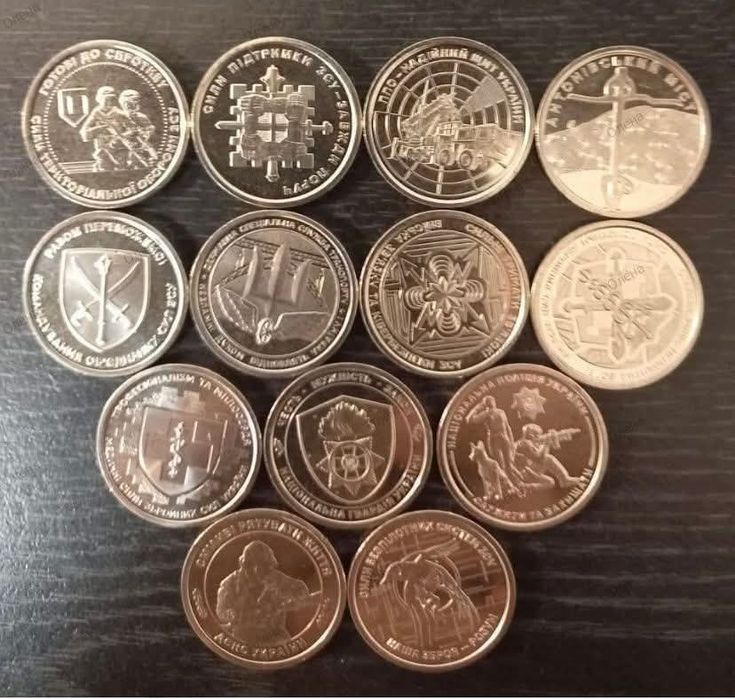 Колекція монет серія ЗСУ