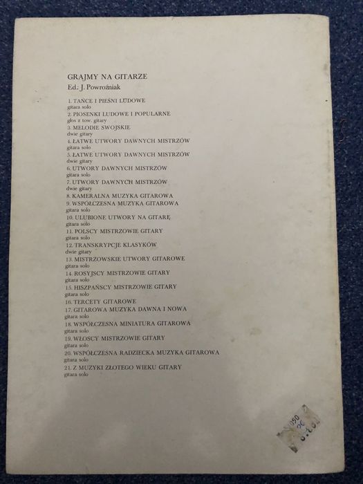 Grajmy na gitarze zeszyt 6