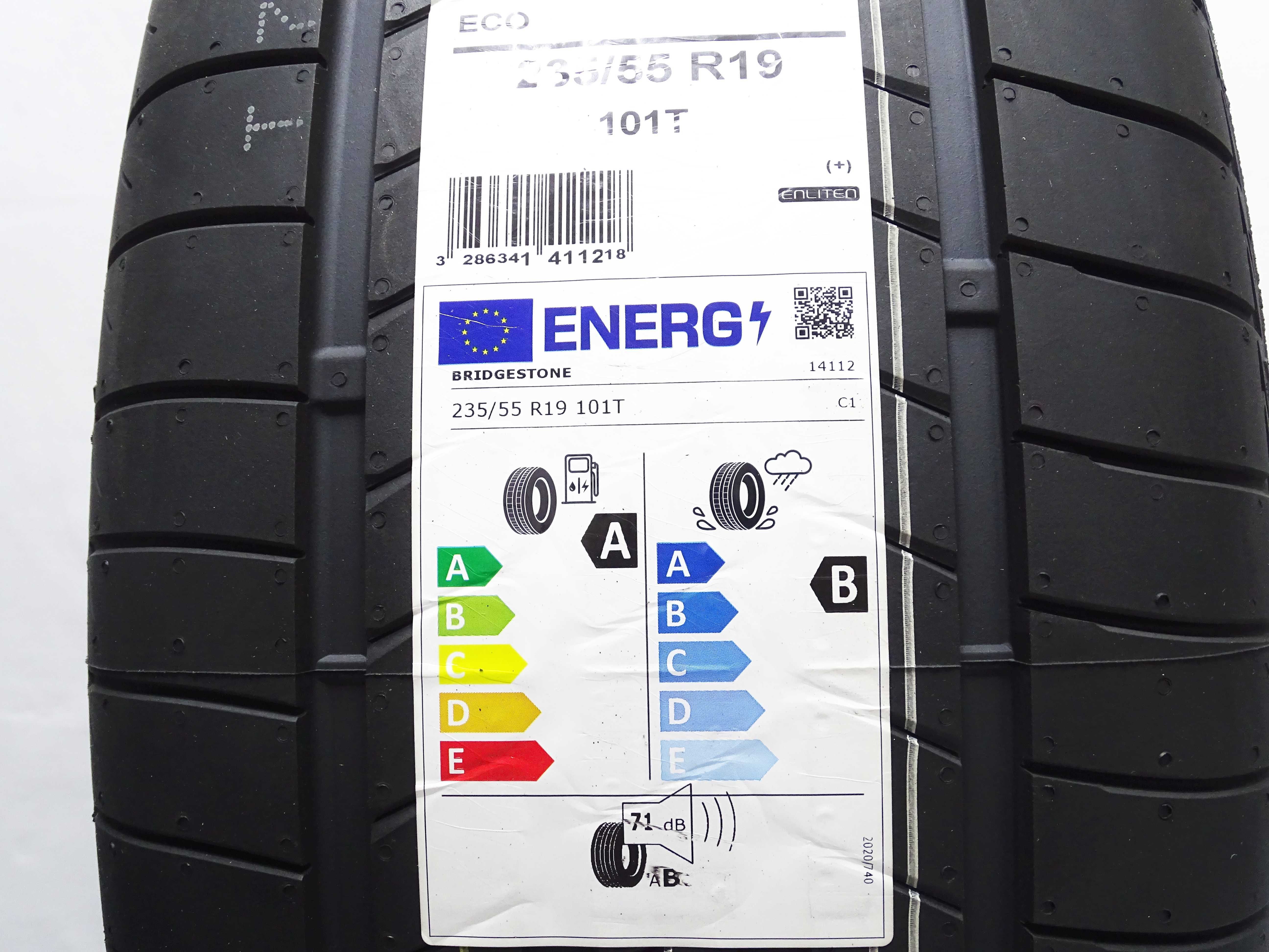1x BRIDGESTONE 235/55R19 101T Turanza ECO SLT C+