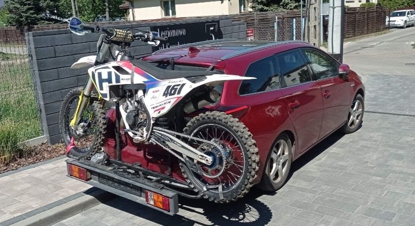 Bagażnik na motocykl