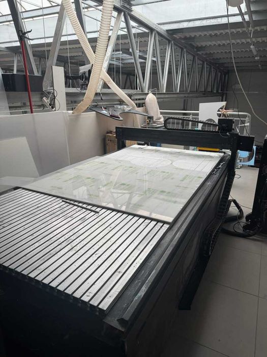 Frezarka cnc xmd 46 stół roboczy 1200x2200mm