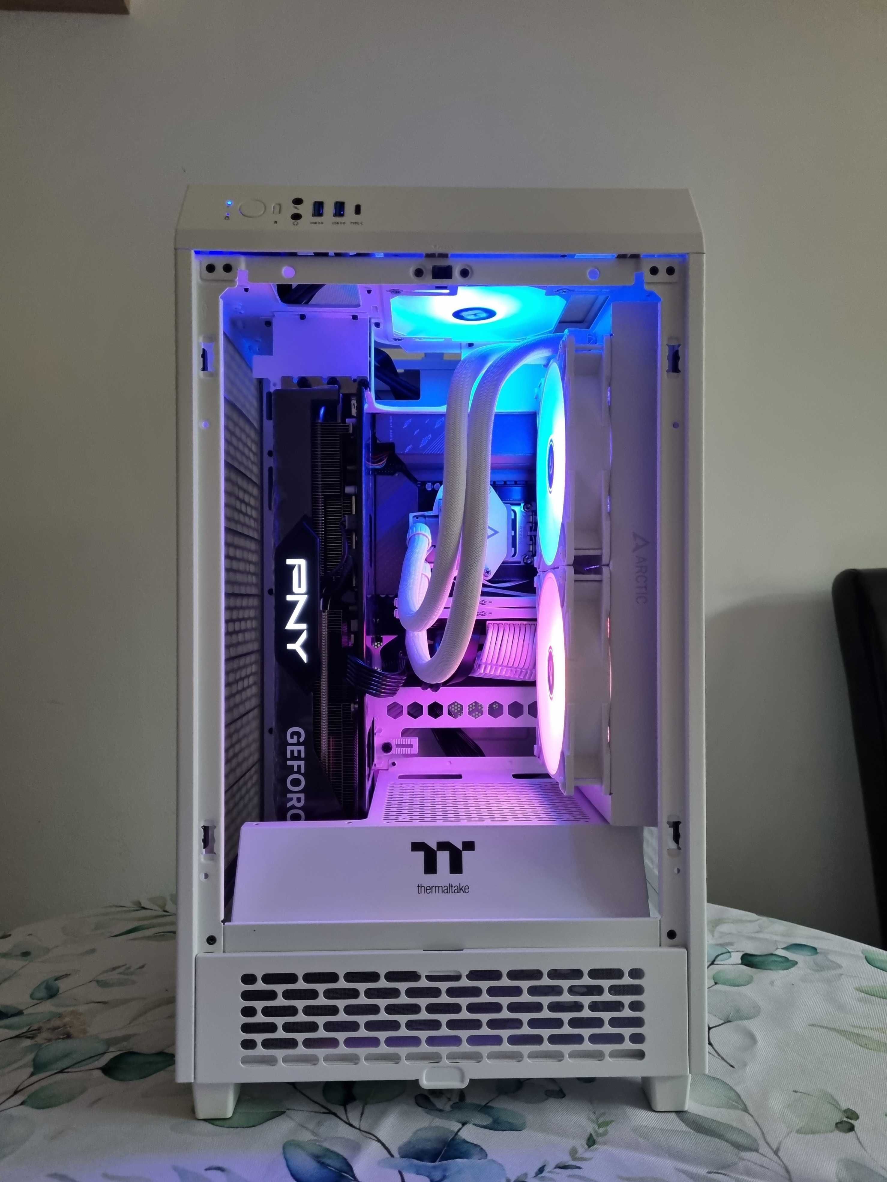 Ryzen 9800X3D RTX 4080 Super 16 GB 32 DDR5 2TB NVMe komputer gamingowy