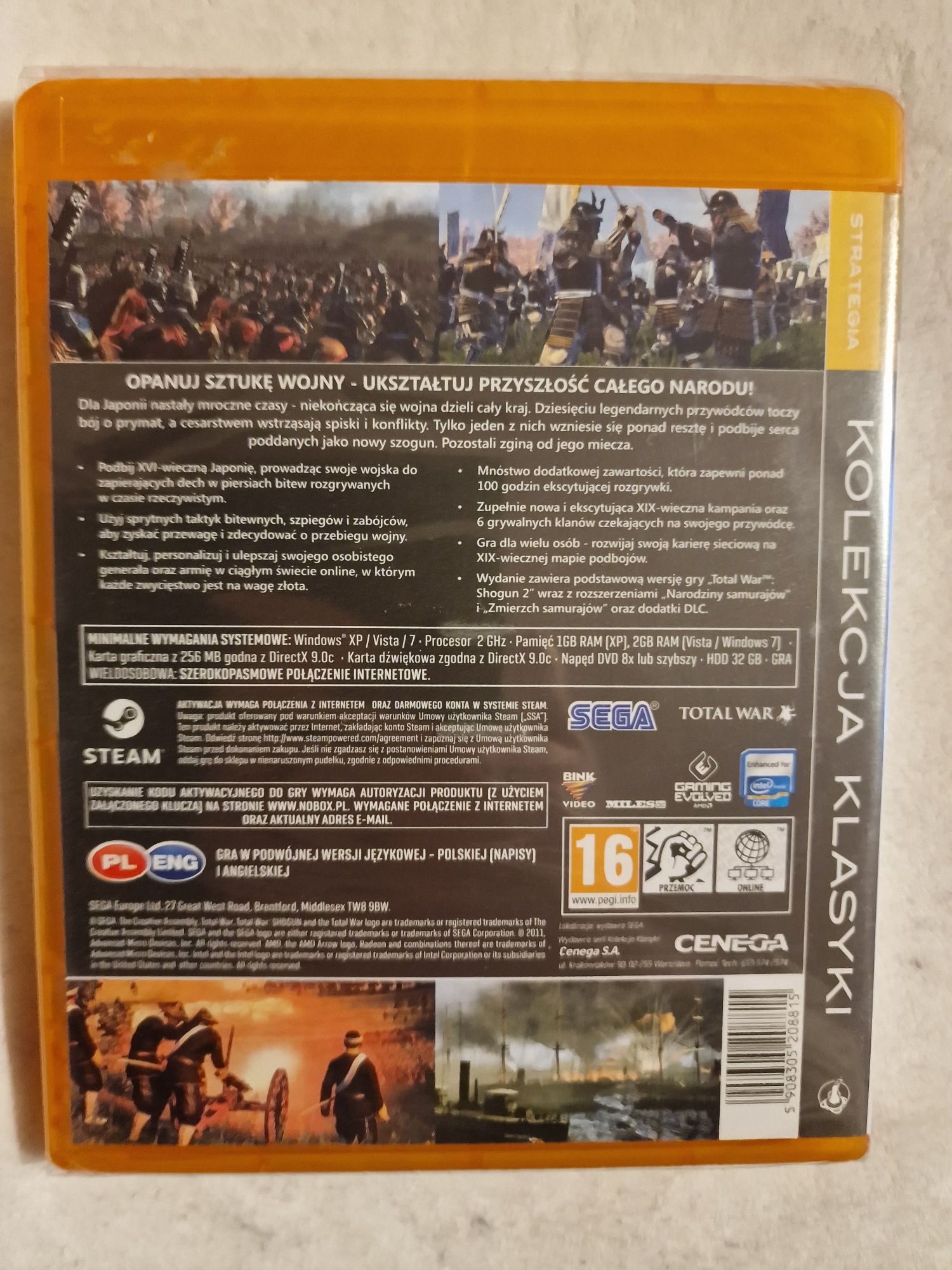 Shogun 2 Total War Złota Edycja na PC PL