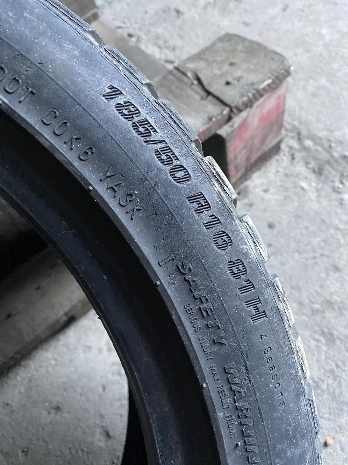 185.50.16 Kumho 2шт зима БУ склад шины резина 50 R16 шиномонтаж Харько