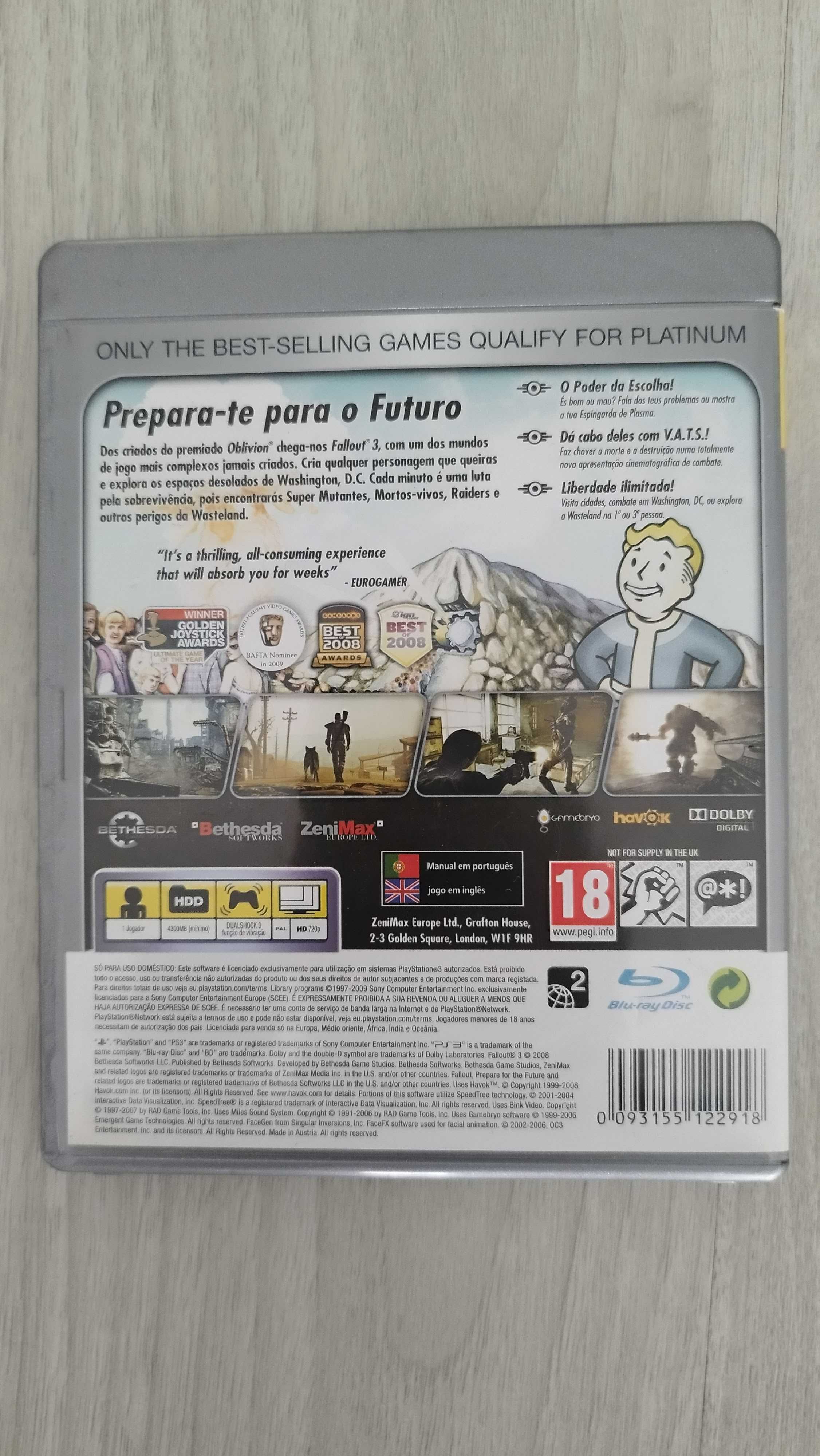 Fallout 3 - PS3 - Playstation