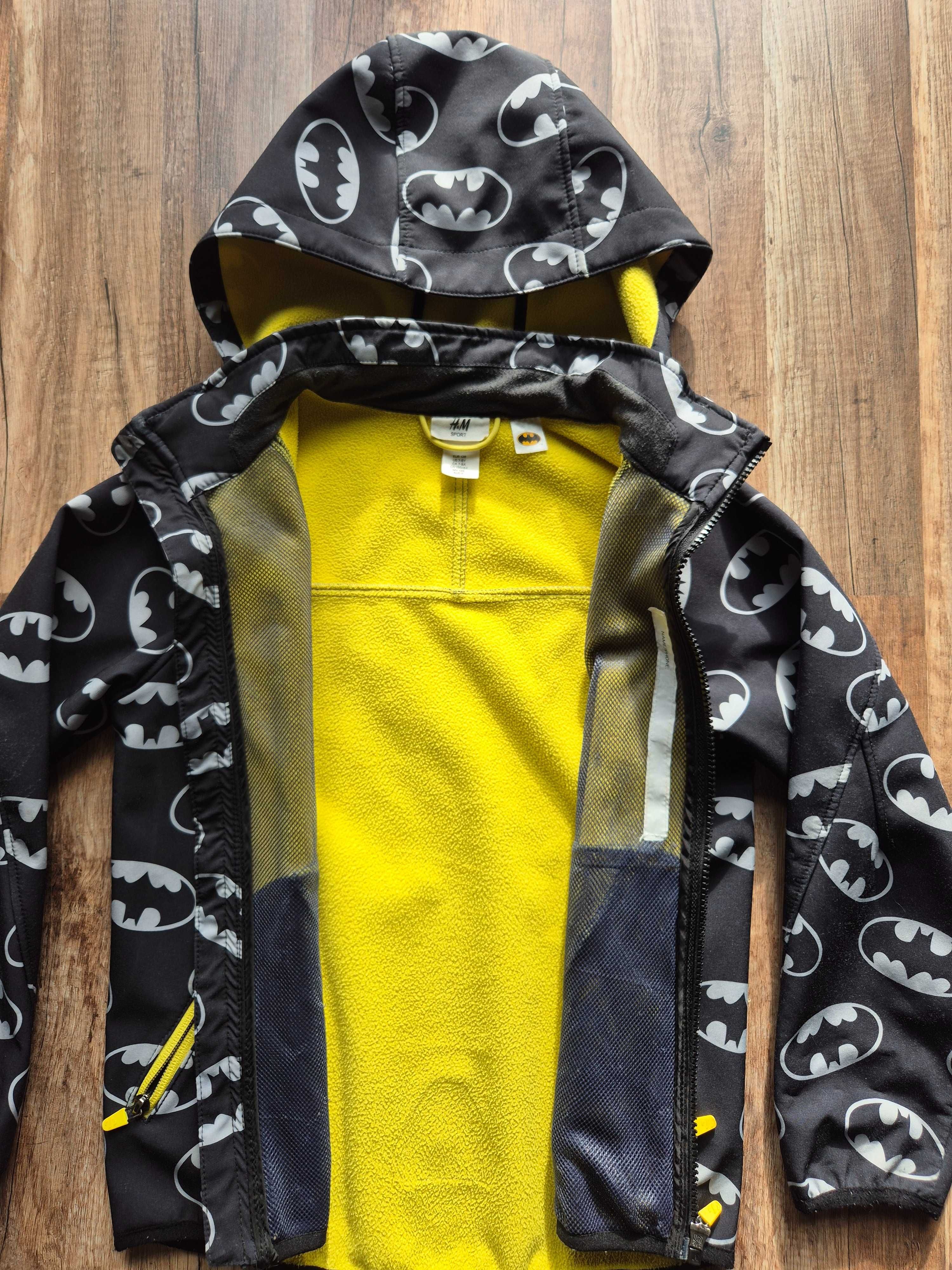 H&M kurtka softshell z polarem r. 128 ( 7-8 lat)