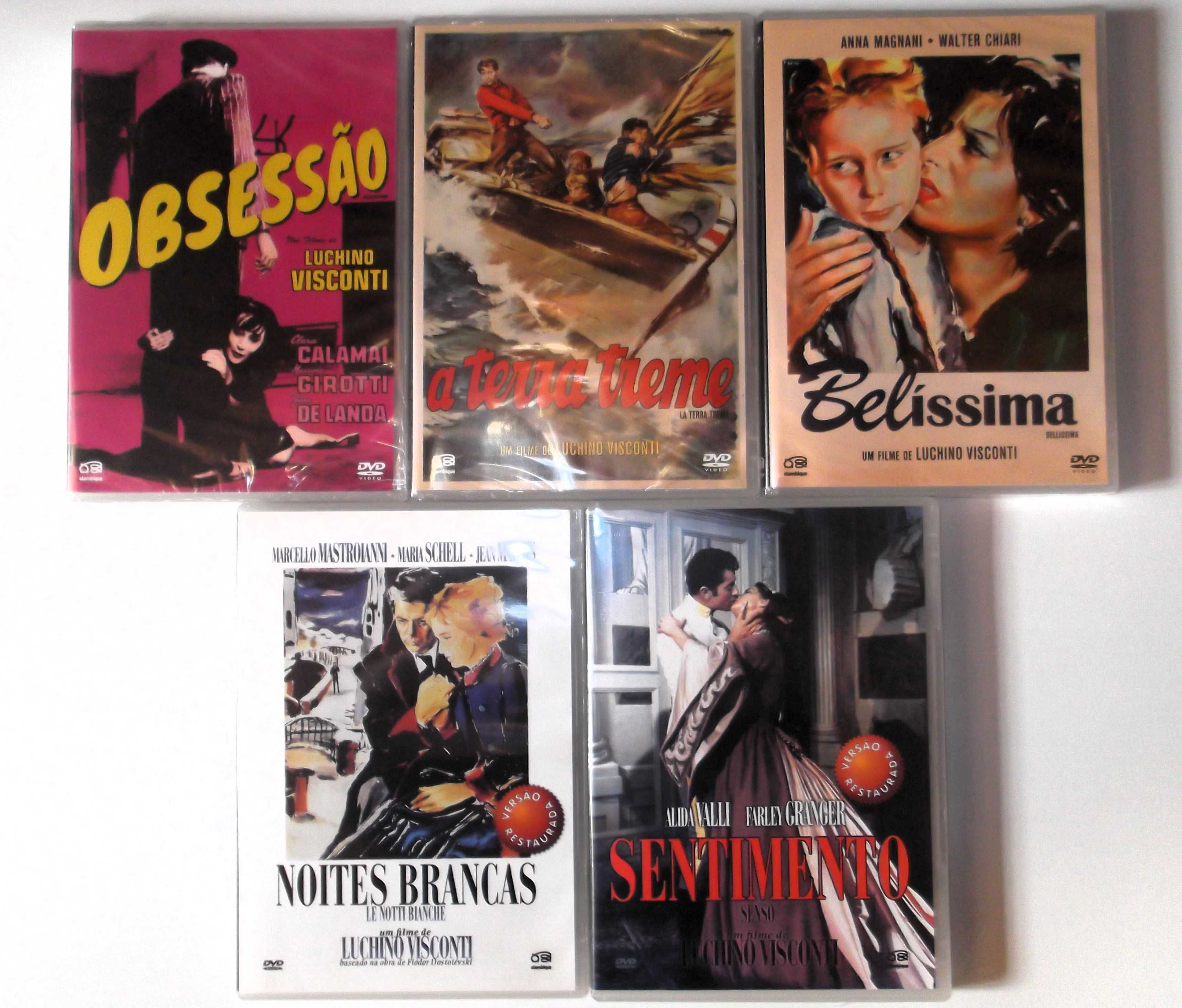 5 dvd de luchino visconti