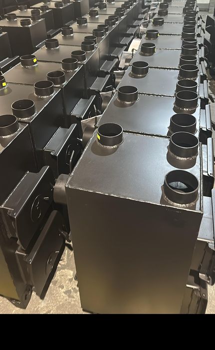 Piec 15 kw nadmuchowy z nadmuchem nagrzewnica 3 wyloty