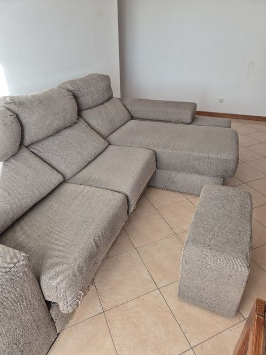 Sofá chaise long usado