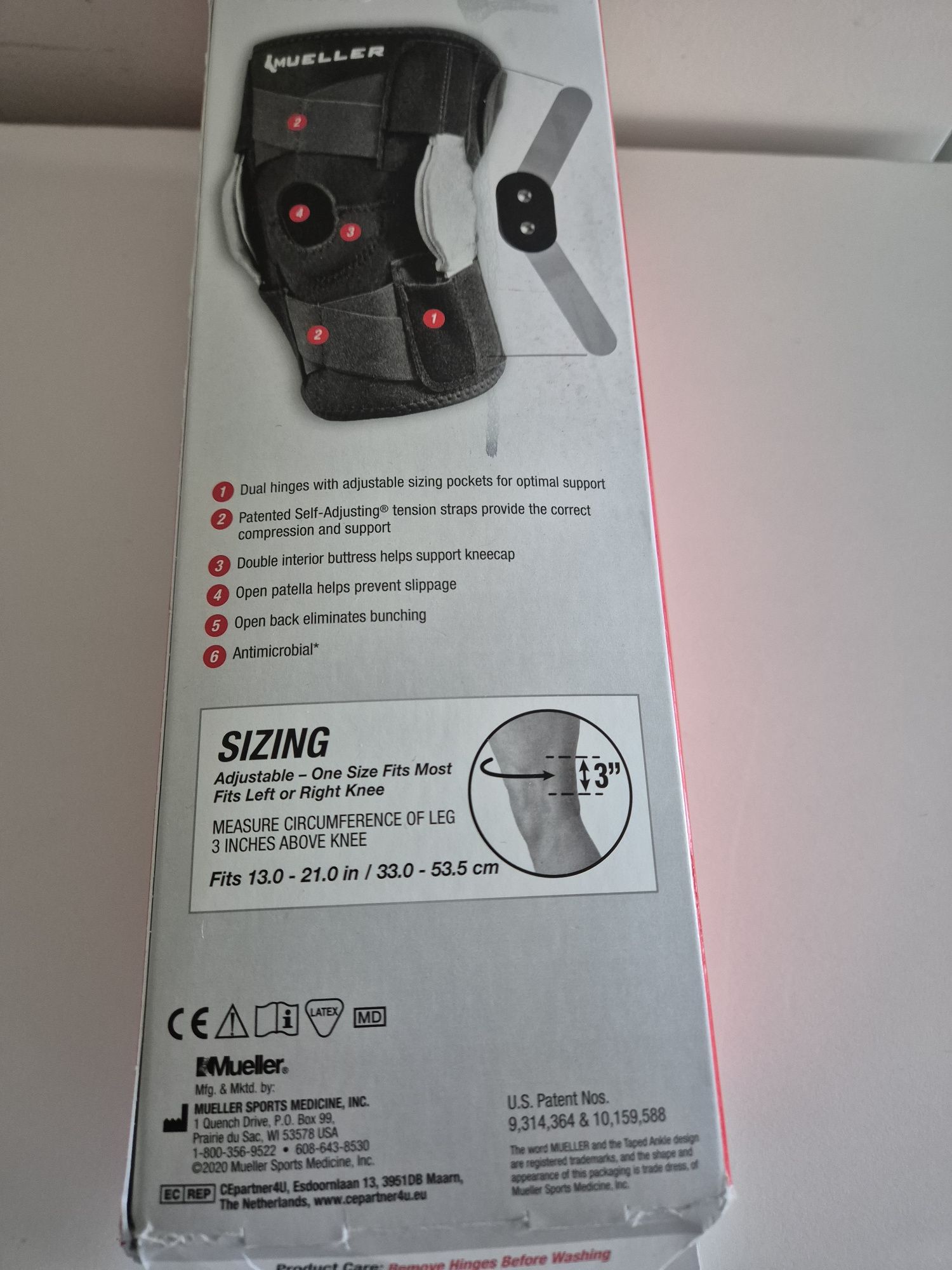Orteza stabilizator kolana Mueller nowy