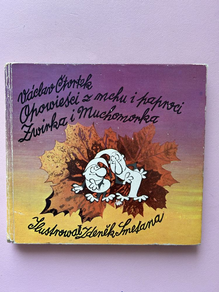 Żwirek i Muchomorek  Opowieści z mchu i paproci  bajki prl unikat