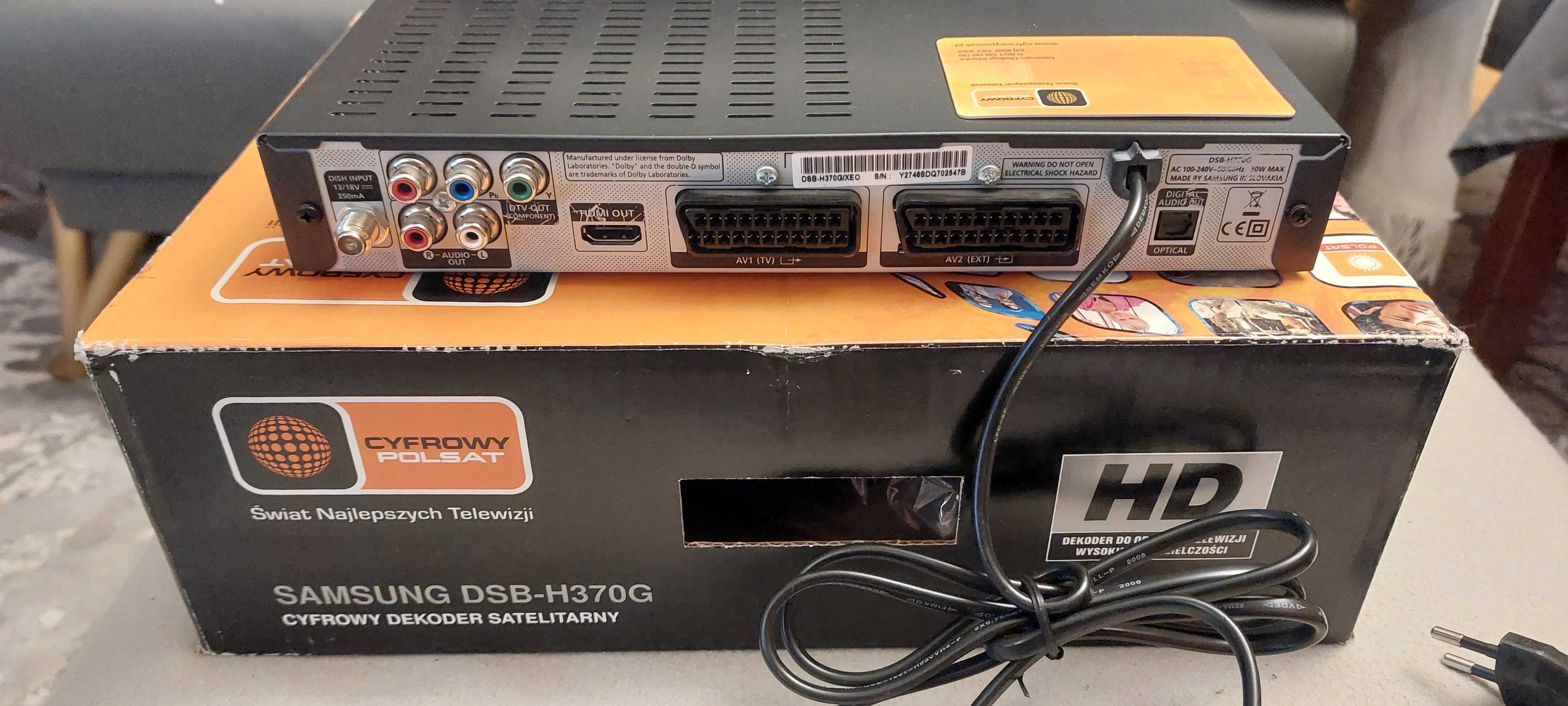 Cyfrowy dekoder satelitarny Samsung DSB-H370G