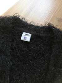 Sweter rozmiar 116 kolor czarny