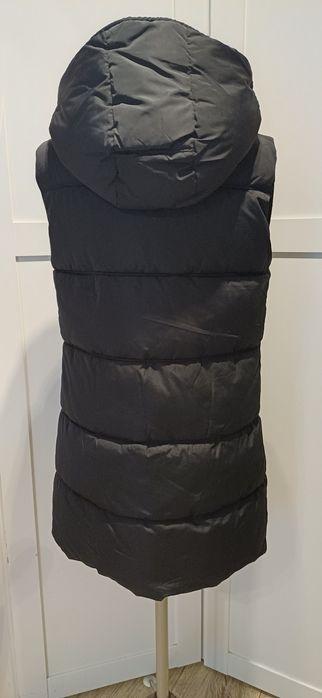 Kamizelka, bezrękawnik pikowany Reserved XS-S długi. NOWY z metką