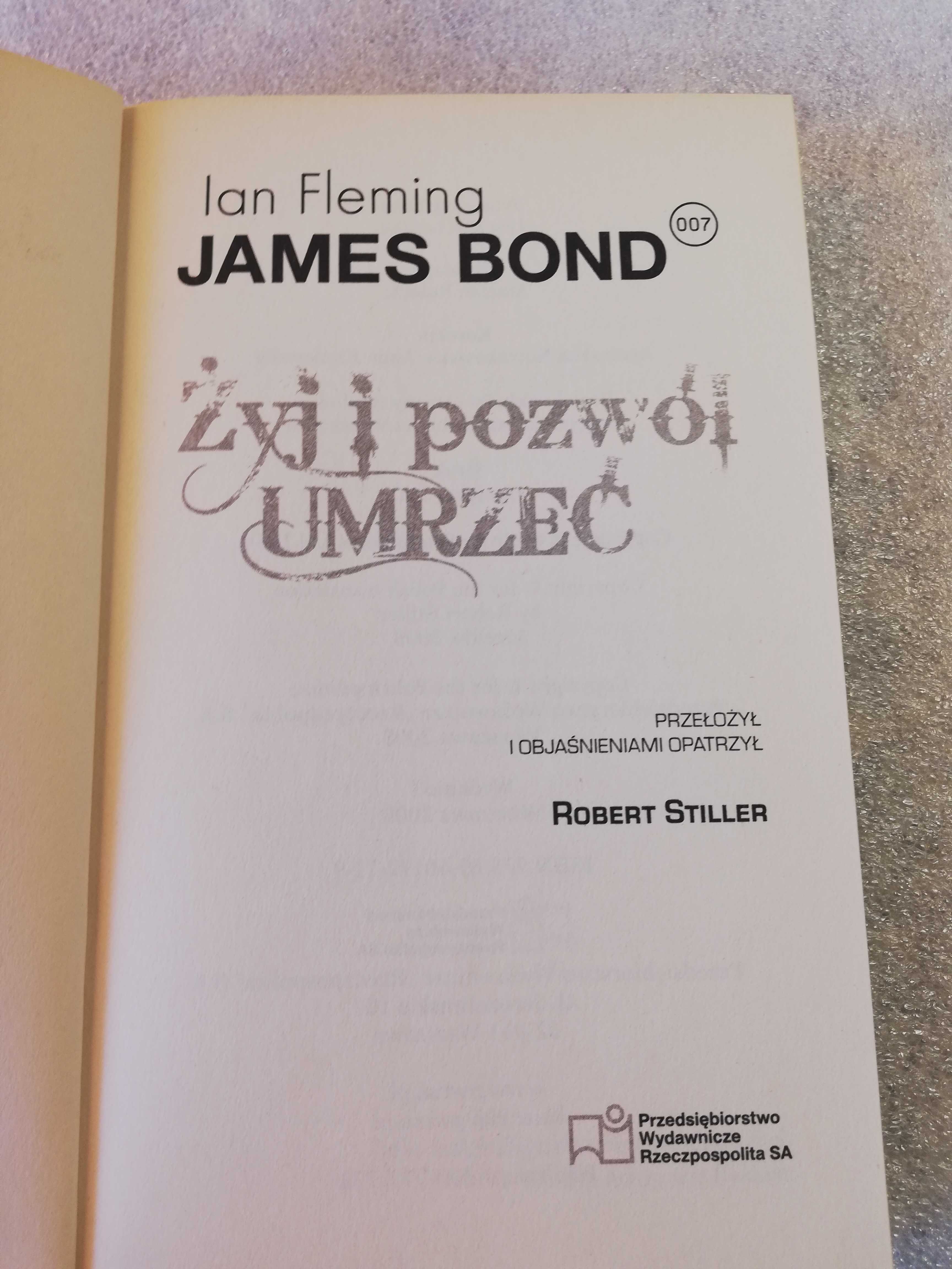 Żyj i pozwól umrzeć - Ian Fleming James Bond 007 - wydanie I