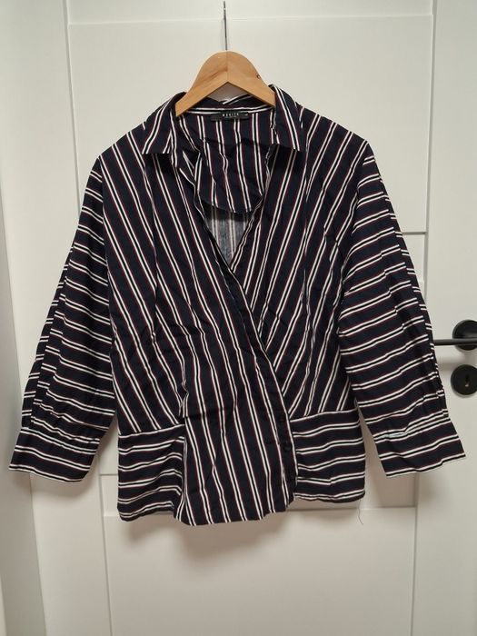 Mohito granatowa koszula damska w paski XL