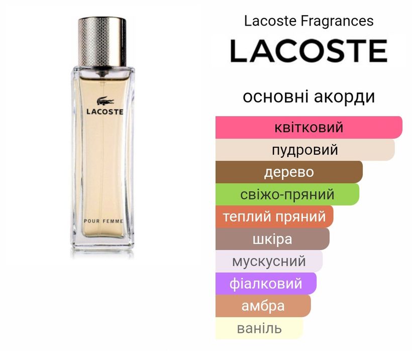 Lacoste Pour Femme 100 ml.