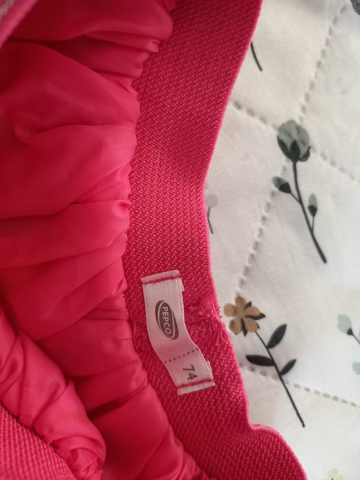 Spódniczka tutu tiulowa rozmiar 74 różowa
