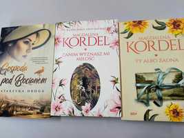 3 książki pakiet M. Kordel, K. Droga