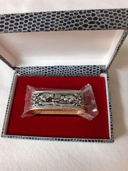 Argola de guardanapo em prata