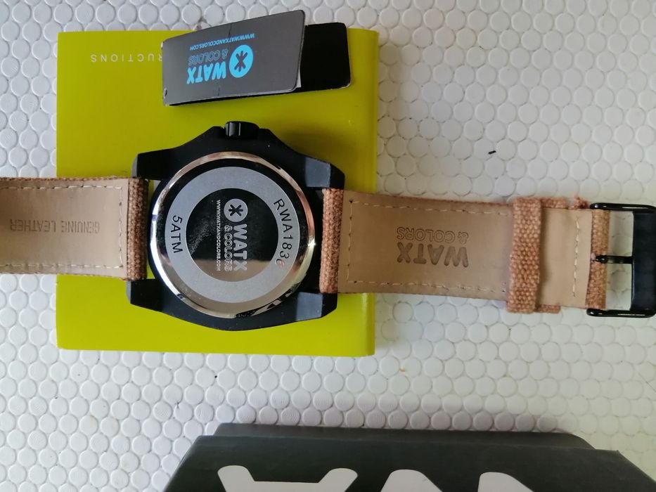 Relógio de pulso analógico WATX & COLORS Blue