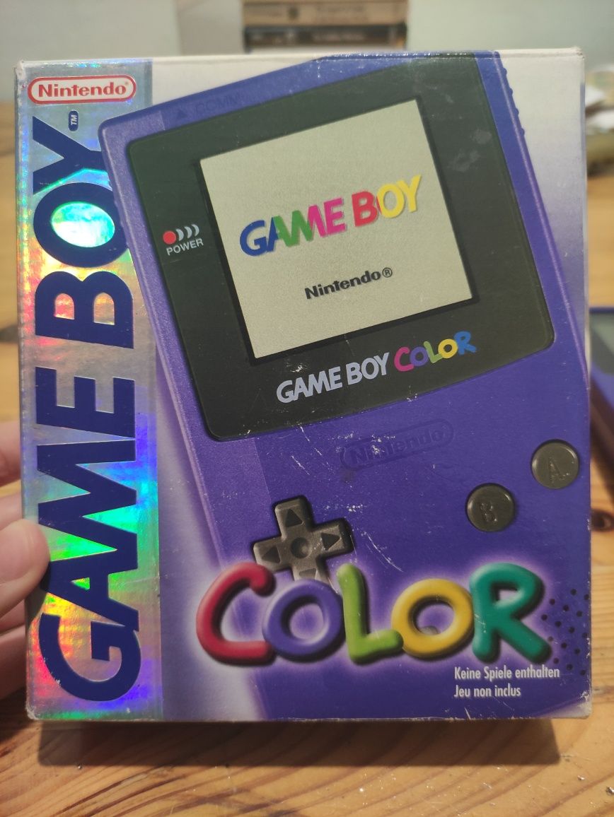 Gameboy game boy color box pudełko wersja europejska