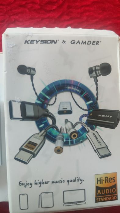Keysion es9318 dsd256 amplificador de fone de ouvido hifi dac usb tipo