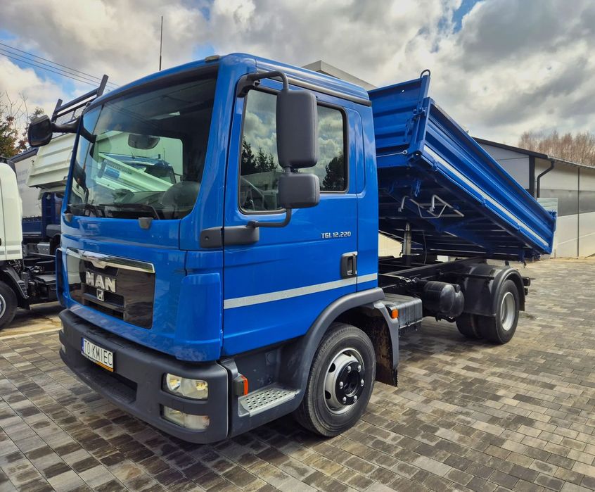 MAN TGL 12.220 Wywrotka Meiller-Kipper Blokada mostu Z Niemiec  ( Mercedes Atego Iveco Eurocargo Daf Volvo )