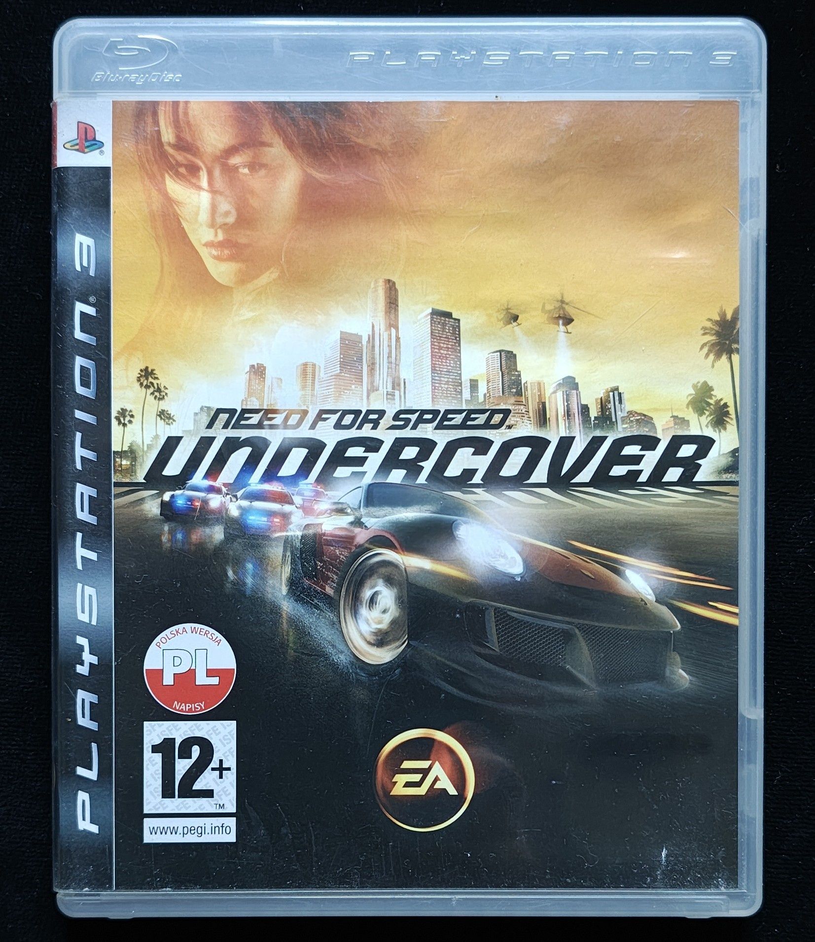 Need For Speed Undercover PL na PS3 po polsku Komplet 3xPL BDB stan