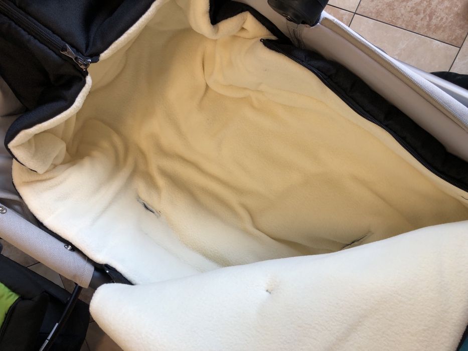 Zimowy śpiworek do gondoli i do spacerówki