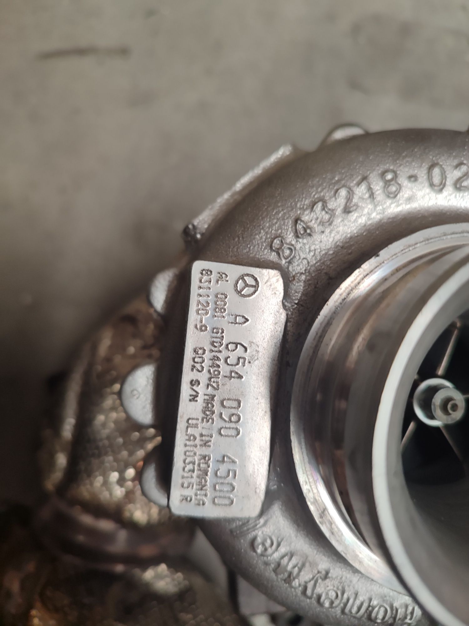 Cascos de turbos Mercedes