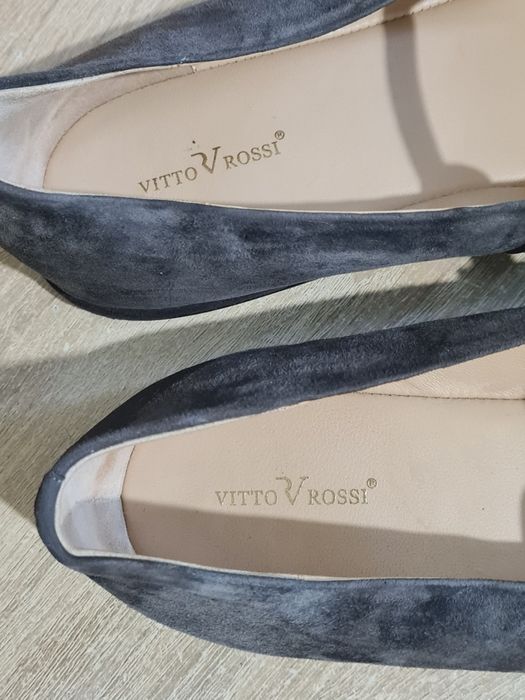 Балетки туфли Vitto Rossi р.41 натуральная замша