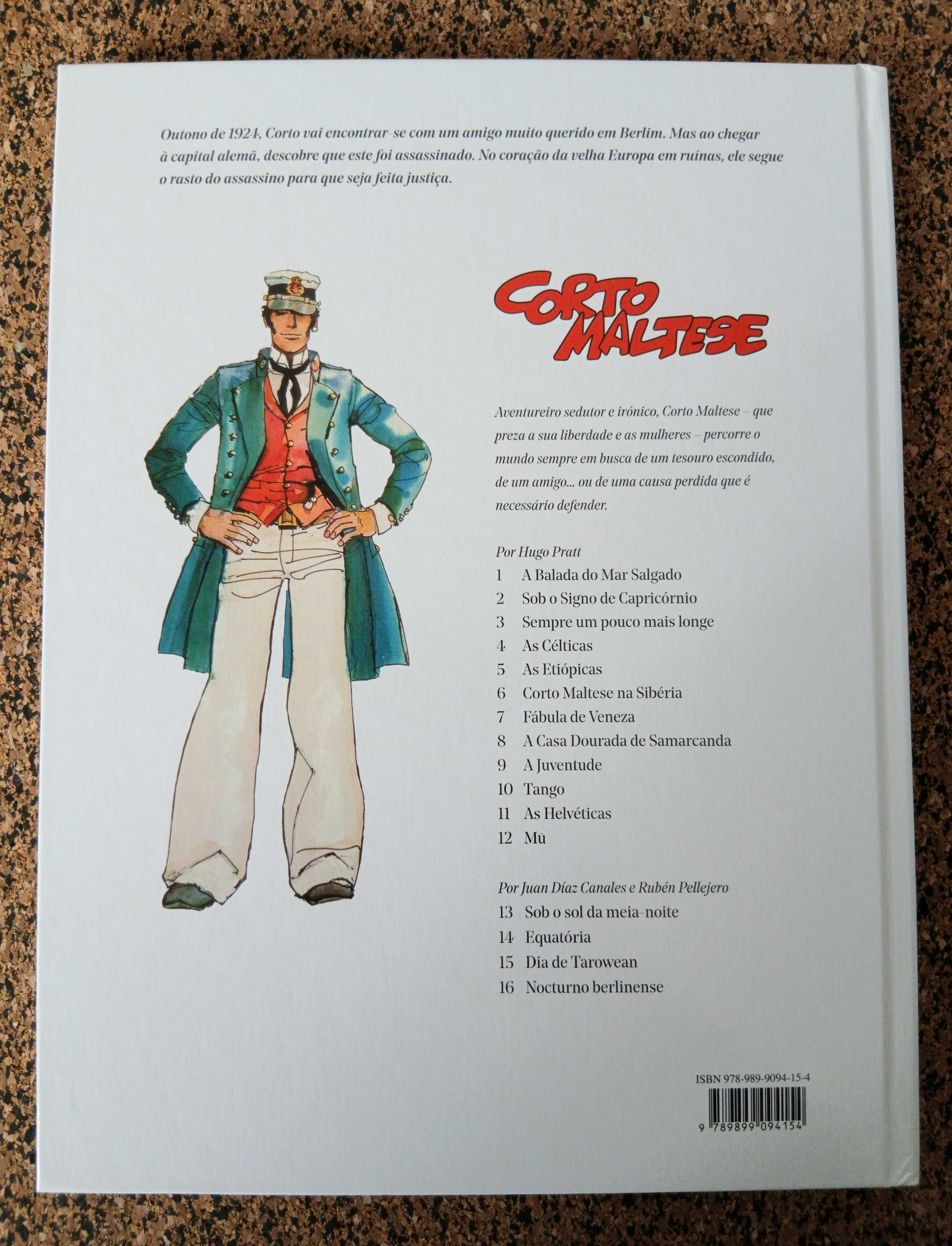 BD - Corto Maltese: Nocturno Berlinense (Canales & Pellejero)
