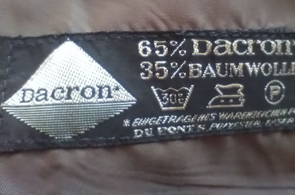 Płaszcz Dacron jest super