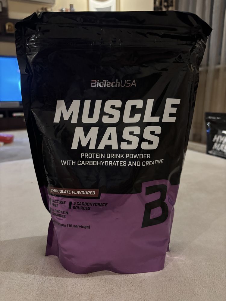 Протеин BioTechUSA Muscle Mass 1 кг (Chocolate Flavour)