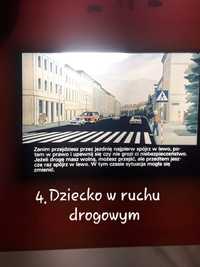 Slajdy przeźrocza na rzutnik Dziecko w ruchu drogowym cz.1 i cz.2