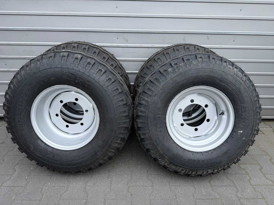 Komplet 4 sztuk kół 11.5/80x15.3 BKT 14PR przyczepa D-47 11,5x15,3